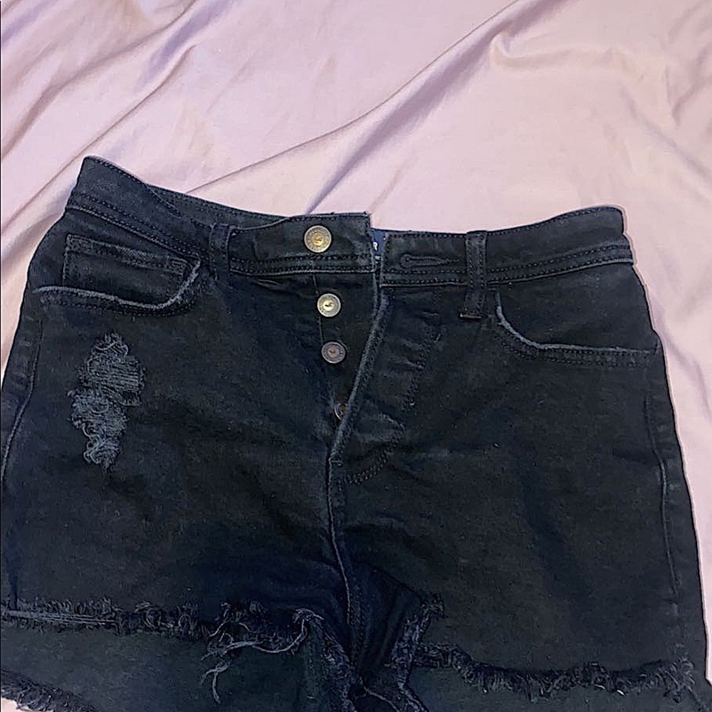 ultra high-rise mom shorts